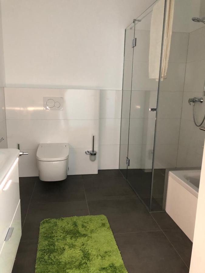 Panorama Penthouse Apartment Mit Klima Und Whirlpool Fuer Bis Zu 6 Personen 프랑켄탈 외부 사진