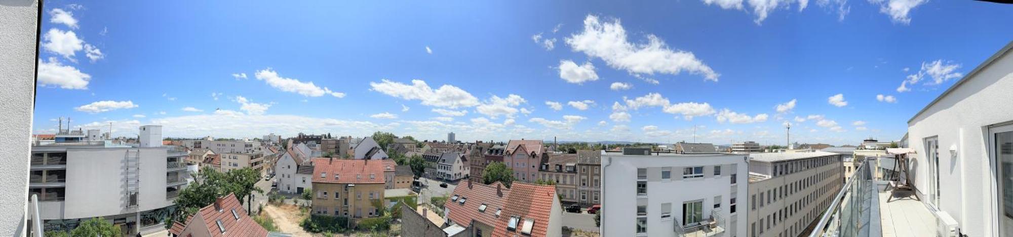 Panorama Penthouse Apartment Mit Klima Und Whirlpool Fuer Bis Zu 6 Personen 프랑켄탈 외부 사진