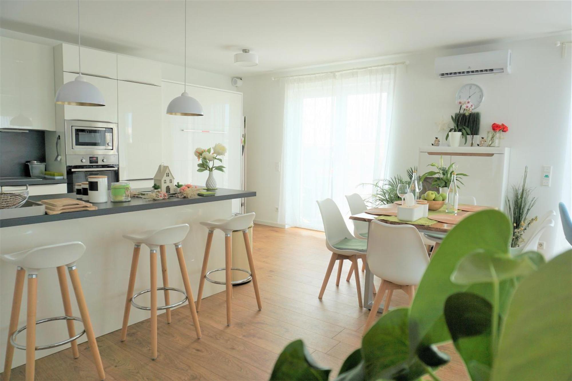 Panorama Penthouse Apartment Mit Klima Und Whirlpool Fuer Bis Zu 6 Personen 프랑켄탈 외부 사진