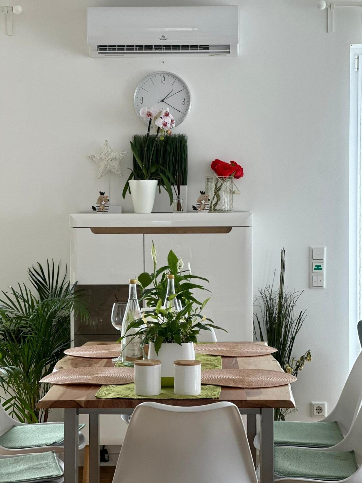 Panorama Penthouse Apartment Mit Klima Und Whirlpool Fuer Bis Zu 6 Personen 프랑켄탈 외부 사진